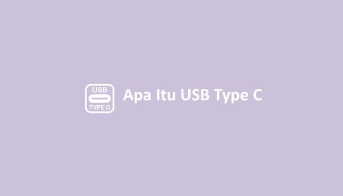 Apa Itu USB Type C