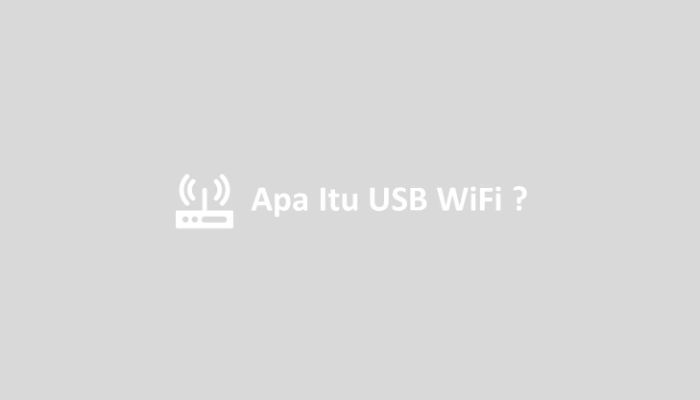 Apa Itu USB WiFi