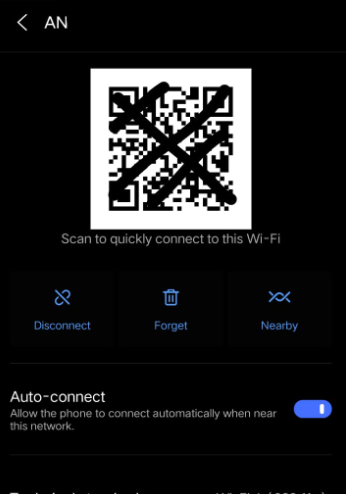 konek wifi dengan barcode