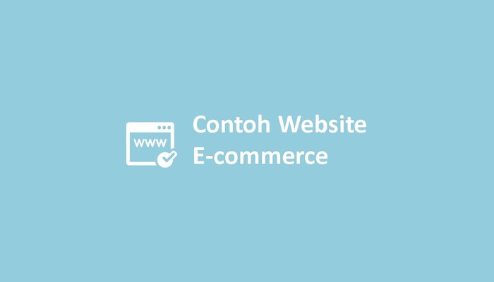 Contoh Website E-commerce